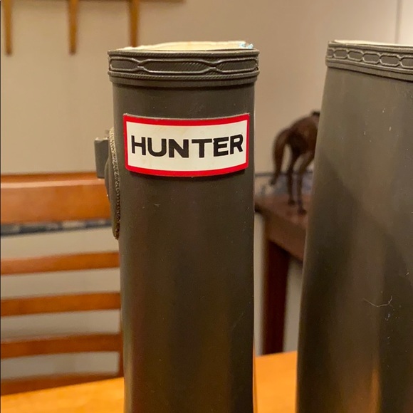 Grey Tall Hunter boots! - Picture 2 of 6